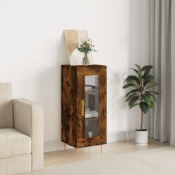 vidaXL Servanta, stejar fumuriu, 34, 5x34x90 cm, lemn compozit GartenMobel Dekor (828785) Comoda