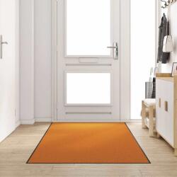 vidaXL Covoras de intrare Portocaliu si negru 120 x 300 cm GartenMobel Dekor (4100746) Pres