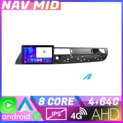 Edotec Navigatie Citroen C5 2008-2017 Android 12, 4GB RAM, 64GB, CarPlay (NAV2-10-4+64|K-C5)
