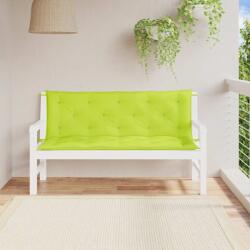 vidaXL Perne banca de gradina 2 buc. , verde aprins, tesatura oxford GartenMobel Dekor (361708)