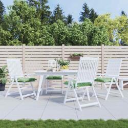 vidaXL Perne de scaun, 4 buc. , 40x40x7 cm, textil, model frunze GartenMobel Dekor (361499)