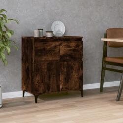 vidaXL Servanta, stejar fumuriu, 60x30x75 cm, lemn compozit GartenMobel Dekor (819689) Comoda