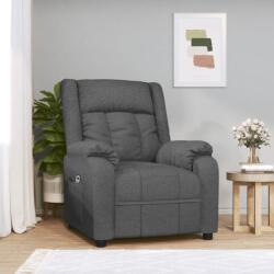 vidaXL Fotoliu rabatabil electric, gri închis, material textil GartenMobel Dekor (3143568)