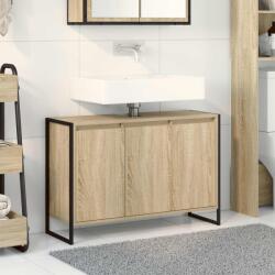 vidaXL Dulap de Baie cu usa Sonoma 90 x 30 x 60 cm Lemn compozit GartenMobel Dekor (886481)