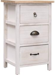 vidaXL Dulap lateral, 35 x 25 x 57 cm, lemn de paulownia GartenMobel Dekor (284076) Comoda