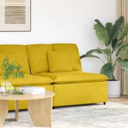 vidaXL Modul central canapea modulara cu perne, galben, 100 cm GartenMobel Dekor (4104435) Canapea
