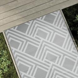 vidaXL Covor de exterior, ARAKIL gri, 120x180 cm, PP GartenMobel Dekor (368562) Covor