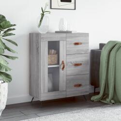 vidaXL Servanta, gri sonoma, 69, 5x34x90 cm, lemn compozit GartenMobel Dekor (828018) Comoda