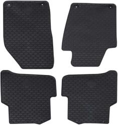 vidaXL Covor pentru masina 4 pcs Negru Cauciuc GartenMobel Dekor (42029152)