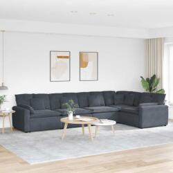 vidaXL Canapea modulara cu perne catifea gri închis GartenMobel Dekor (3321329) Canapea