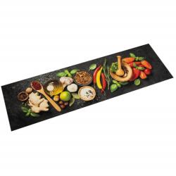 vidaXL Covor de bucatarie lavabil Spices, 45x150 cm, catifea GartenMobel Dekor (4005614) Pres