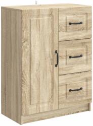 vidaXL Bufet cu sertar Stejar Sonoma 66 x 34, 5 x 87 cm Lemn prelucrat GartenMobel Dekor (895777) Comoda