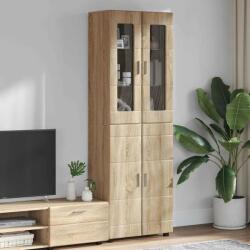 vidaXL Bufet FLORIN Stejar Sonoma 60 x 35 x 182 cm Lemn compozit GartenMobel Dekor (3397916)