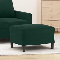 vidaXL Taburet, verde închis, 60x50x41 cm, catifea GartenMobel Dekor (349295)