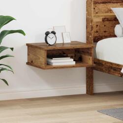 vidaXL Noptiera Lemn vechi 40 x 31 x 15 cm Lemn compozit GartenMobel Dekor (891116)