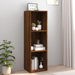 vidaXL Biblioteca/dulap TV, stejar maro, 36x30x114 cm, lemn prelucrat GartenMobel Dekor (826657) Biblioteca