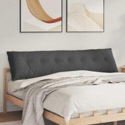 vidaXL Perna pentru spate Gri închis 200 x 50 cm Tesatura din corduroy GartenMobel Dekor (42014995)