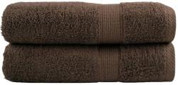 vidaXL Prosoape de baie premium SOLUND 2 buc maro 100x150cm 600gsm GartenMobel Dekor (137239) Prosop