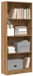 vidaXL Biblioteca, stejar artizanal, 60x24x143 cm, lemn prelucrat GartenMobel Dekor (857820) Biblioteca