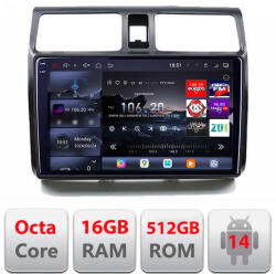 Edotec Navigatie Android Suzuki Swift 2003-2010 Edotec QLED 2K 16GB RAM 512GB (KIT-SWIFT+EDT-E810-2K)