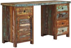 vidaXL Birou cu postament, 140 x 50 x 77 cm, lemn masiv reciclat GartenMobel Dekor (244846)