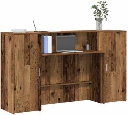 vidaXL Birou de receptie Lemn vechi 180x50x103, 5 cm Lemn prelucrat GartenMobel Dekor (3324212)