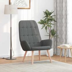 vidaXL Scaun de relaxare, gri închis, material textil GartenMobel Dekor (4102644)
