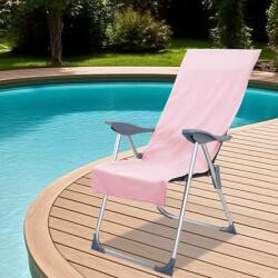 vidaXL Prosoape pentru scaune de exterior 2 pcs Roz 130 x 60 cm GartenMobel Dekor (42011512) Prosop