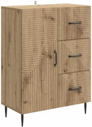 vidaXL Bufet Stejar Artizanal 66 x 34, 5 x 89, 5 cm Lemn prelucrat GartenMobel Dekor (894864) Comoda