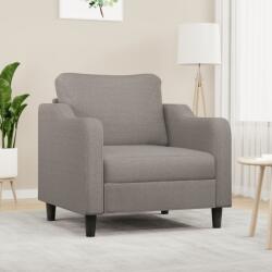 vidaXL Fotoliu canapea, gri taupe, 60 cm, material textil GartenMobel Dekor (359350) Canapea