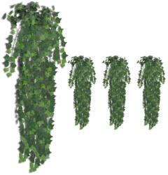 vidaXL Tufisuri de iedera artificiala, 4 buc. , verde, 90 cm GartenMobel Dekor (3051480)