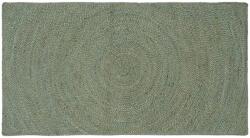vidaXL Covoare de zona Verde masliniu 100 x 200 cm Iuta GartenMobel Dekor (42010581) Covor