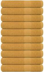 vidaXL Prosoape 10 buc Aur 100x200 cm 360 g/m2 100% bumbac GartenMobel Dekor (136820) Prosop