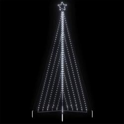 vidaXL Pom de Craciun LED 570 LED-uri Alb Rece 399 cm GartenMobel Dekor (4016441)