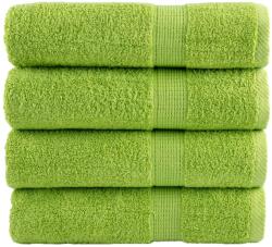 vidaXL Prosoape de maini premium SOLUND 4 buc. verde 50x100cm 600 gsm GartenMobel Dekor (137498) Prosop