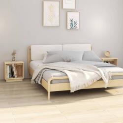 vidaXL Noptiere, 2 buc. , 40x30x40 cm, lemn masiv de pin GartenMobel Dekor (813336)