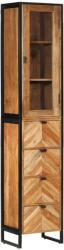 vidaXL Dulap de baie, 40x27x190 cm, lemn masiv de acacia GartenMobel Dekor (3217118)