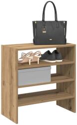 vidaXL Rafturi pantofi 2 buc Stejar Artisan stivuibil 60x30x30, 5 cm GartenMobel Dekor (858874) Pantofar
