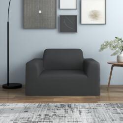 vidaXL Husa elastica pentru canapea poliester jersey antracit GartenMobel Dekor (332936)
