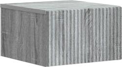 vidaXL Noptiera suspendata gri Sonoma cu sertar, 33 x 34, 5 x 20 cm (898437)