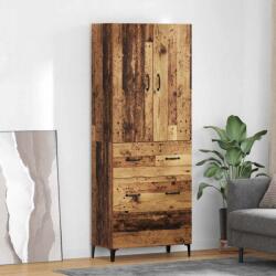 vidaXL Bufet Pe perete Lemn Vechi 69, 5 x 34 x 180 cm Lemn compozit GartenMobel Dekor (3415791) Comoda