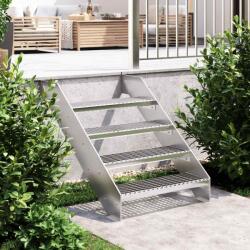 vidaXL Treapta tip gratar, 70x24x7 cm, otel galvanizat GartenMobel Dekor (155683) Covor