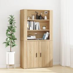 vidaXL Dulap înalt, stejar sonoma, lemn prelucrat GartenMobel Dekor (3185362) Comoda