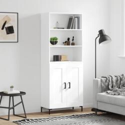 vidaXL Dulap înalt, alb, 69, 5x34x180 cm, lemn compozit GartenMobel Dekor (3189957) Comoda