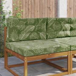 vidaXL Perna pentru canapea de exterior 2 pcs Design cu frunze GartenMobel Dekor (900860)
