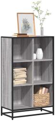 vidaXL Biblioteca, gri sonoma, 65, 5x33x107, 5 cm, lemn prelucrat GartenMobel Dekor (849162) Biblioteca