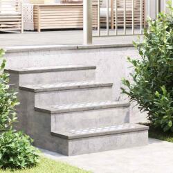 vidaXL Trepte Dreptunghiular 4 pcs Argintiu 60 x 20 cm Aluminiu GartenMobel Dekor (4104252) Covor