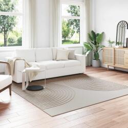 vidaXL Covor patrat crem 240x240 cm, antiderapant, pentru living (42022800) Covor