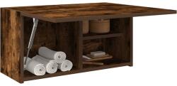 vidaXL Dulap perete baie, stejar fumuriu, 60x25x30 cm, lemn prelucrat GartenMobel Dekor (860062)