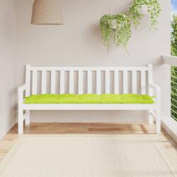 vidaXL Perna banca de gradina verde aprins 180x50x7 cm material oxford GartenMobel Dekor (361632)